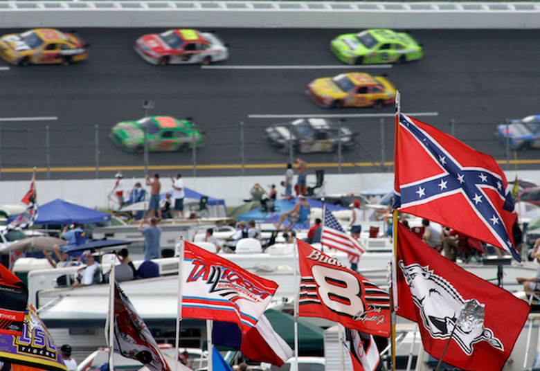 NASCAR Confederate Flag Ban Races