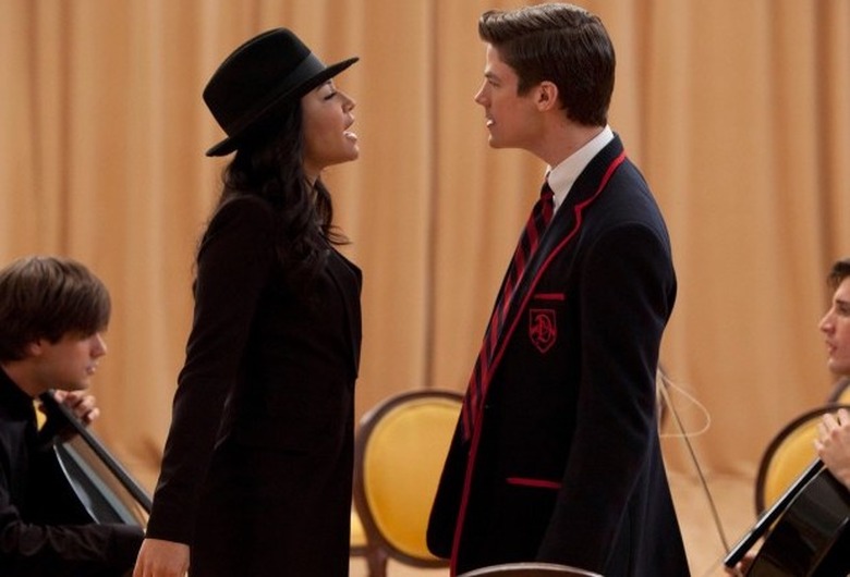Naya Rivera and Grant Gustin