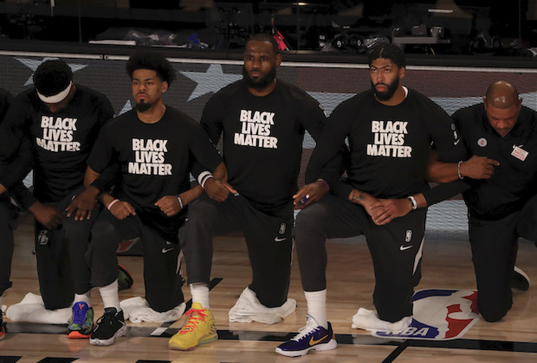 Lakers Kneel Black Lives Matter