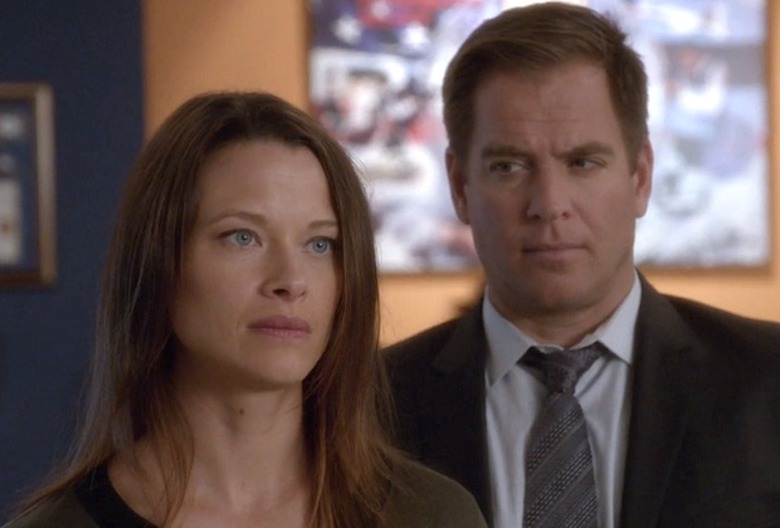 NCIS Jeanne Kisses Tony