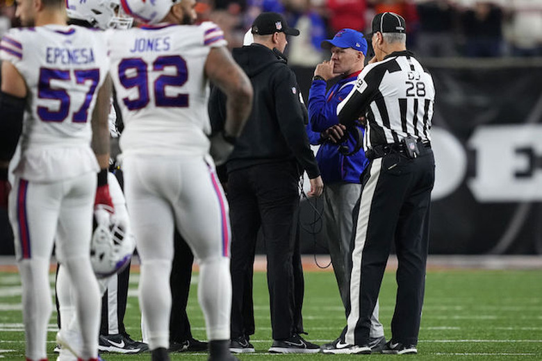Bills Bengals Game NFL ESPN Dispute