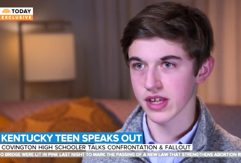 nicholas sandmann today show full interview video
