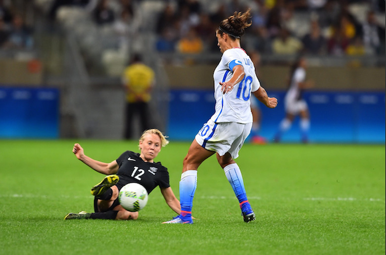 Olympics 2016 Women's Soccer United States New Zealand