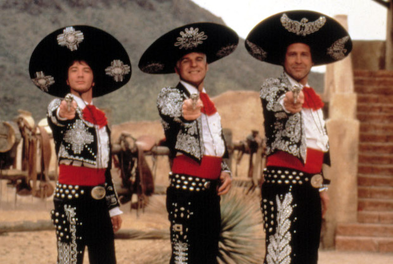 Three Amigos Martin Short, Steve Martin and Chevy Chase