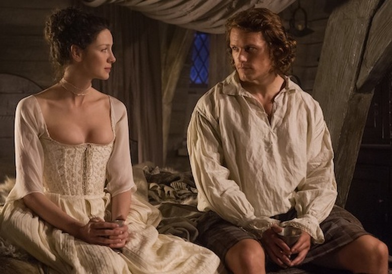 Outlander Season 1 Recap Jamie Claire Sex