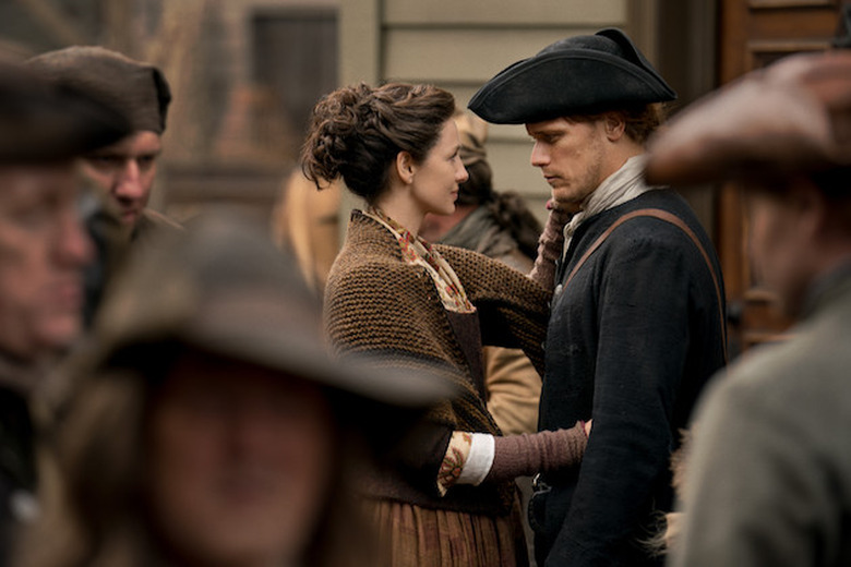 Outlander Season 4 Sam Heughan Caitriona Balfe Interview