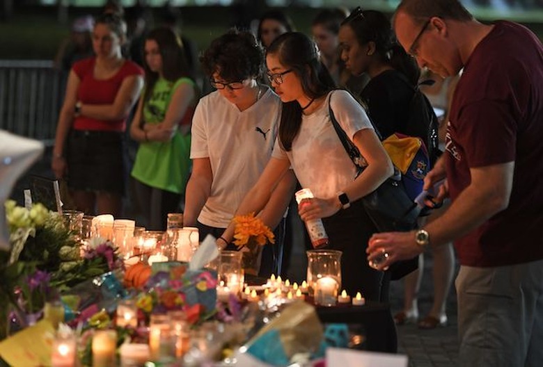 Aftermath of the shooting at Stoneman Douglas High School, Parkland, Florida, USA - 16 Feb 2018