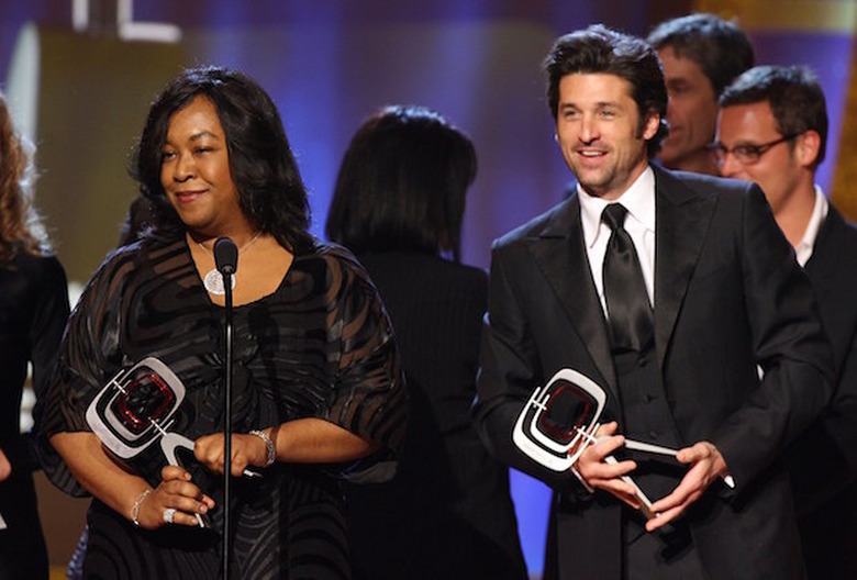 Patrick Dempsey and Shonda Rhimes