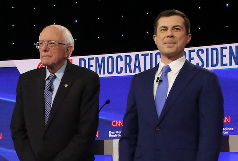 Bernie Sanders & Pete Buttigieg - Democratic Debate 2020