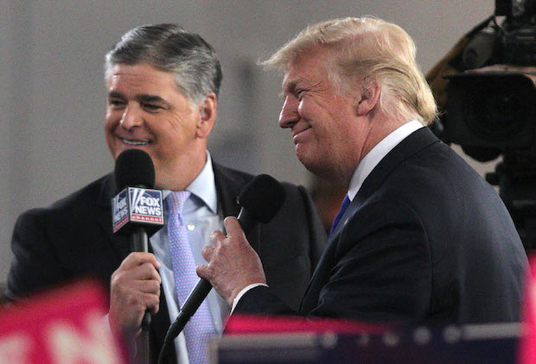 Trump Hannity Super Bowl Interview