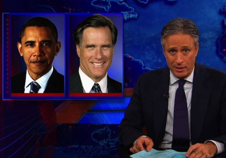 daily show obama romney dw