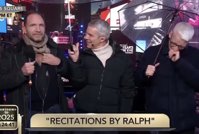Ralph Fiennes Demure Mindful Video