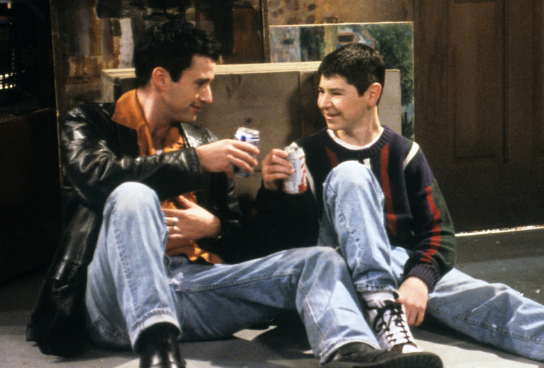 Glenn Quinn and Michael Fishman in Roseanne