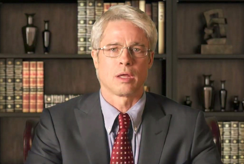 brad pitt anthony fauci snl video
