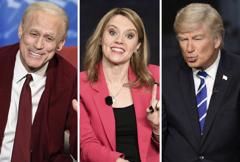 snl cold open savannah guthrie trump biden town halls