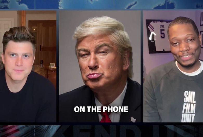 snl at home weekend update trump coronavirus video