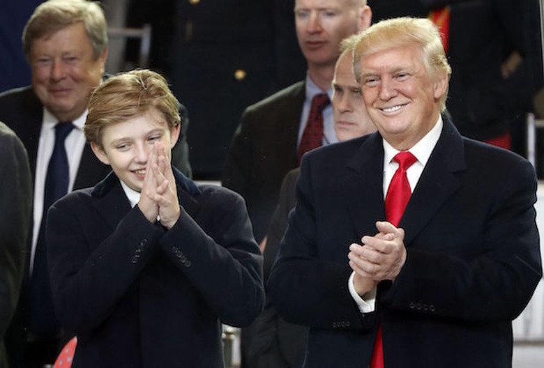 Donald Trump Son Barron Saturday Night Live Writer Suspended Tweet