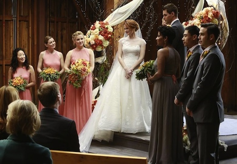 SANDRA OH, ELLEN POMPEO, JESSICA CAPSHAW, SARAH DREW, NICOLE CUMMINS, JUSTIN BRUENING