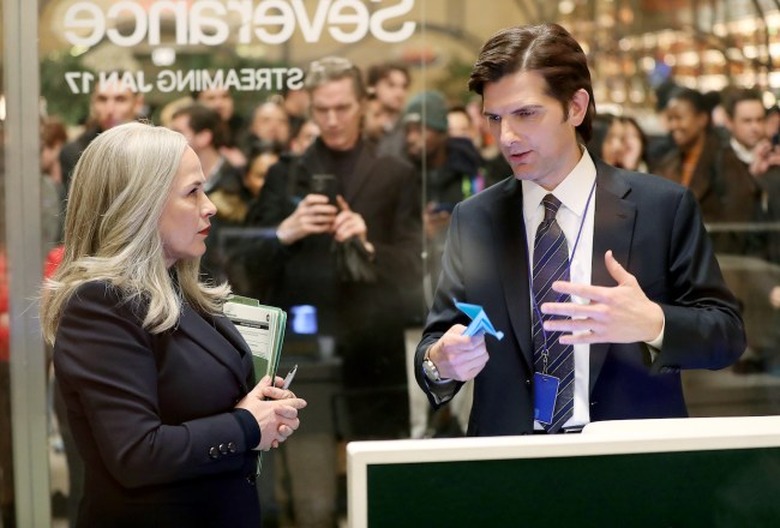Severance Grand Central Patricia Arquette Adam Scott