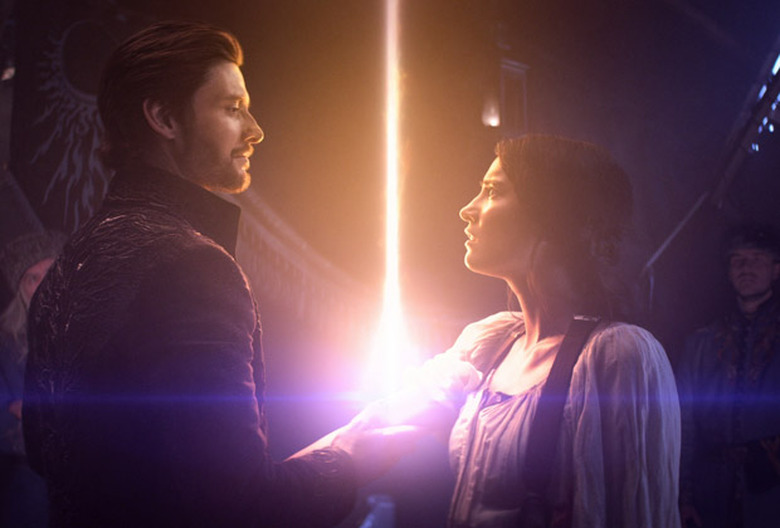 Ben Barnes with Jessie Mei Li in Shadow and Bone