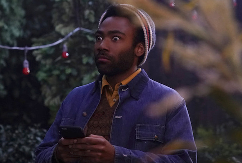 snl donald glover a kanye place