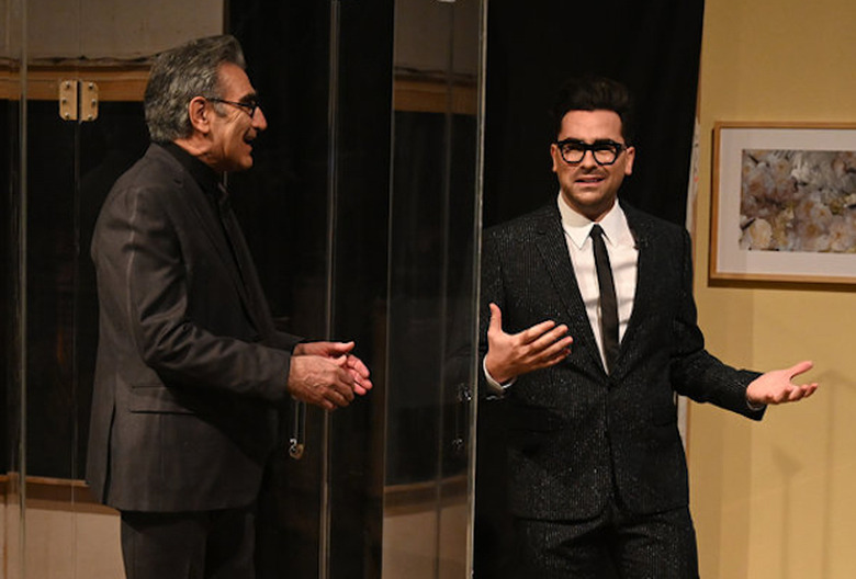 SNL - Dan Levy, Eugene Levy Monologue Video