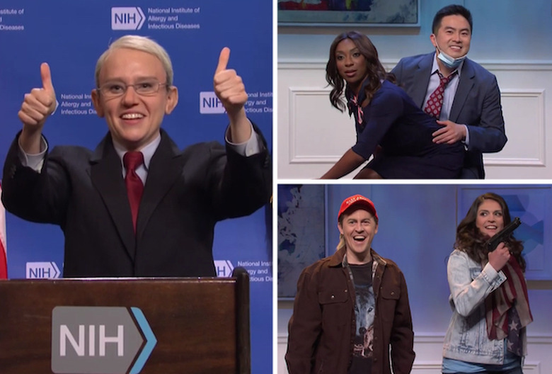 SNL - Dr. Fauci CDC No Masks Demonstration