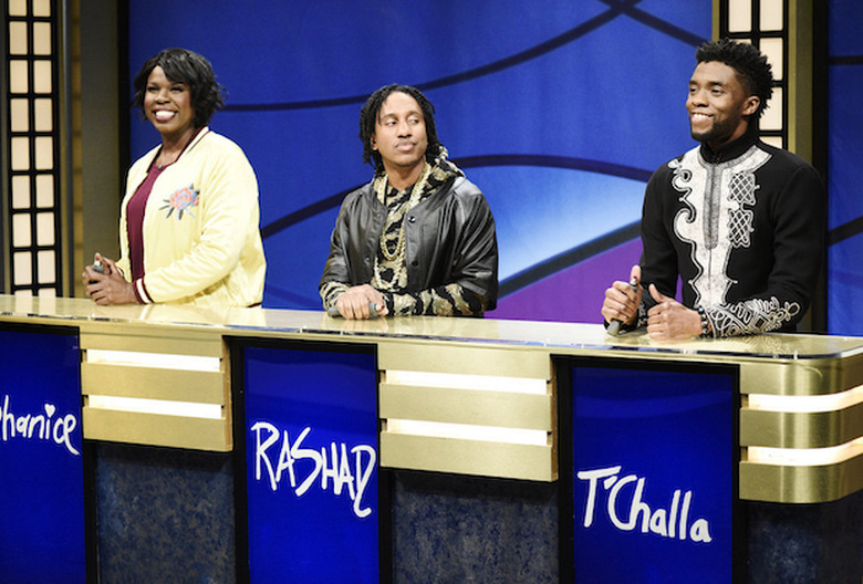 snl black panther black jeopardy