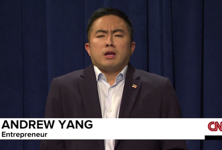 SNL Premiere: Bowen Yang as Andrew Yang