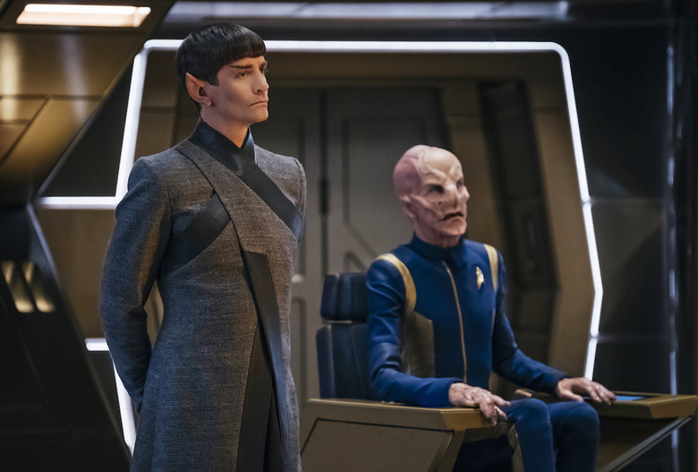 Star Trek Discovery Season 1 Finale Sarek Saru