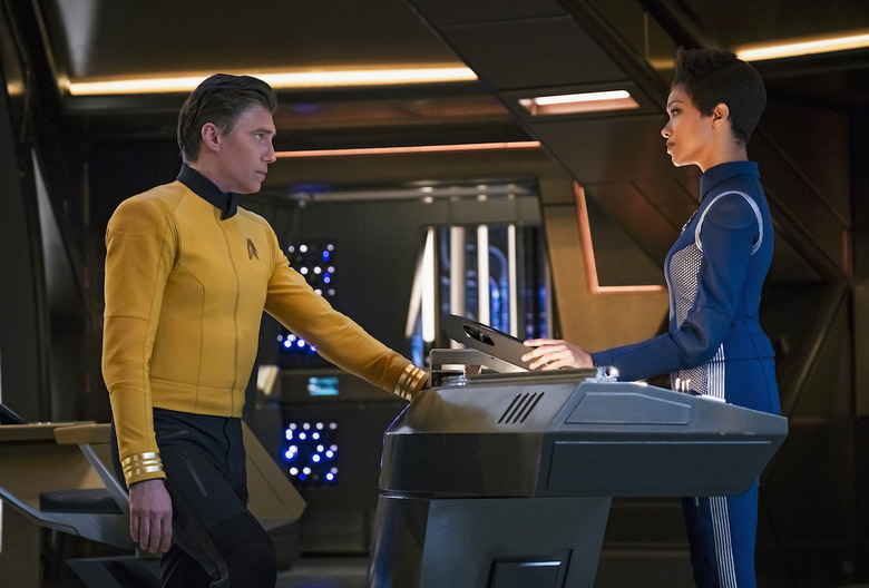Star Trek Discovery Season 2 Premiere Pike Burnham