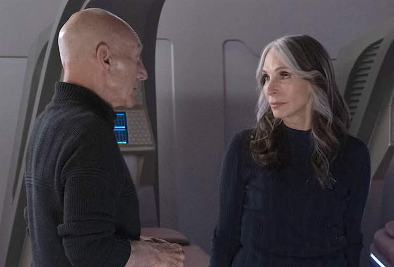 Star Trek Picard Season 3 Episode 3 Jean-Luc Beverly Scene