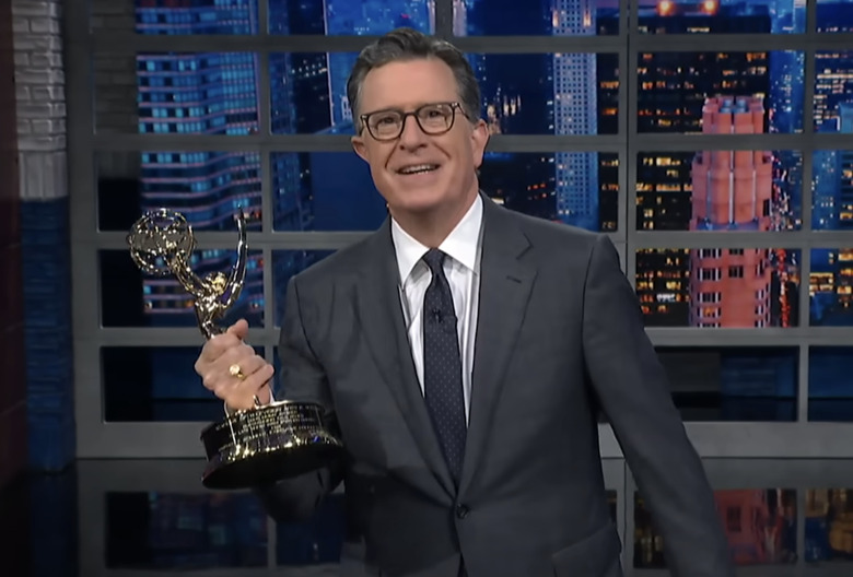 Stephen Colbert Emmys Win Monologue