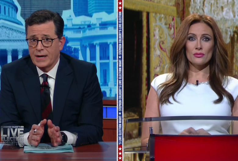 laura-benanti-melania-stephen-colbert-showtime-special