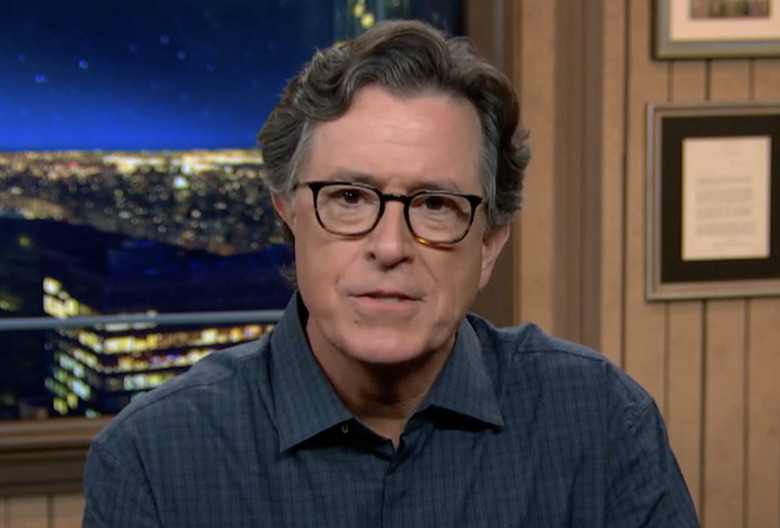 Stephen Colbert Endorses Joe Biden