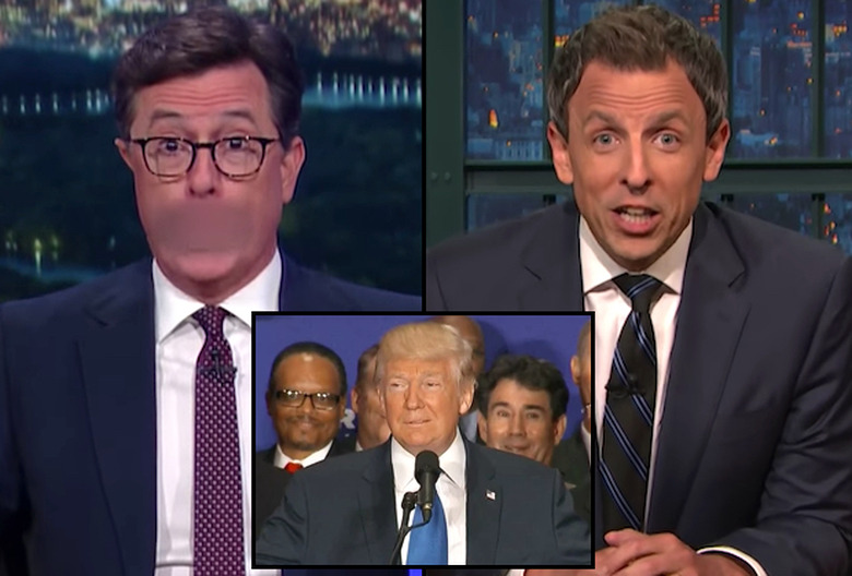 stephen-colbert-seth-meyers-trump-birtherism