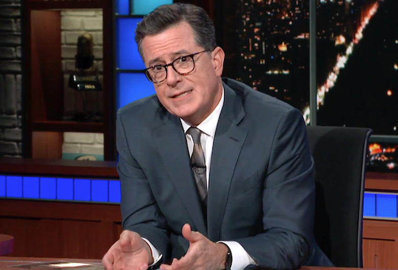 stephen colbert vincent favale statement video