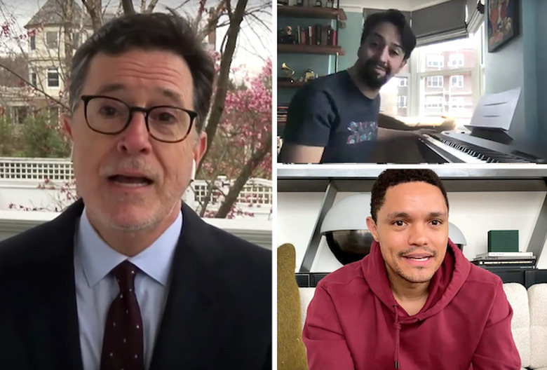 late night tv video coronavirus march 18 2020