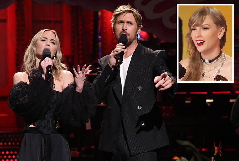 Ryan Gosling Emily Blunt Taylor Swift Saturday Night Live