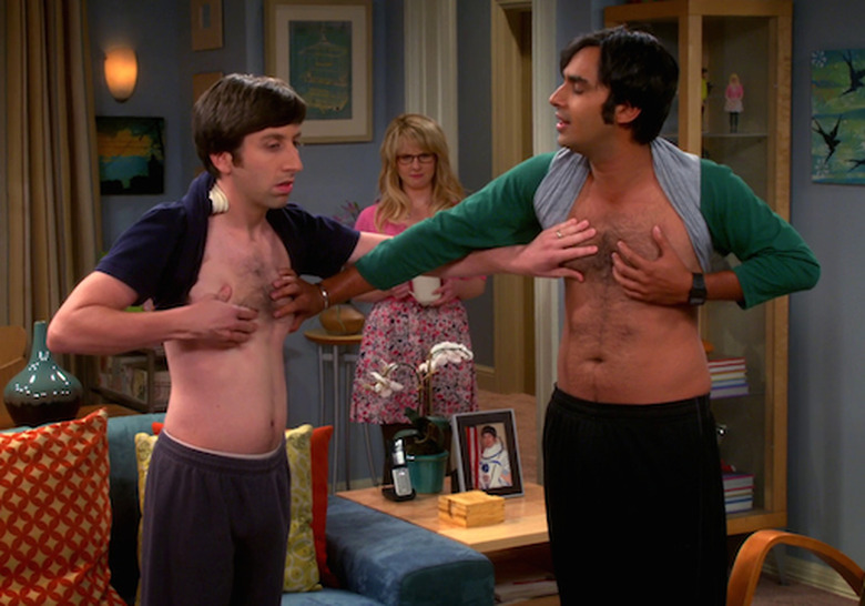 Howard_checking_his_boob_size