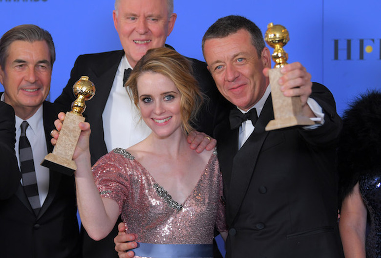 The Crown Netflix Season 2 Golden Globes Claire Foy