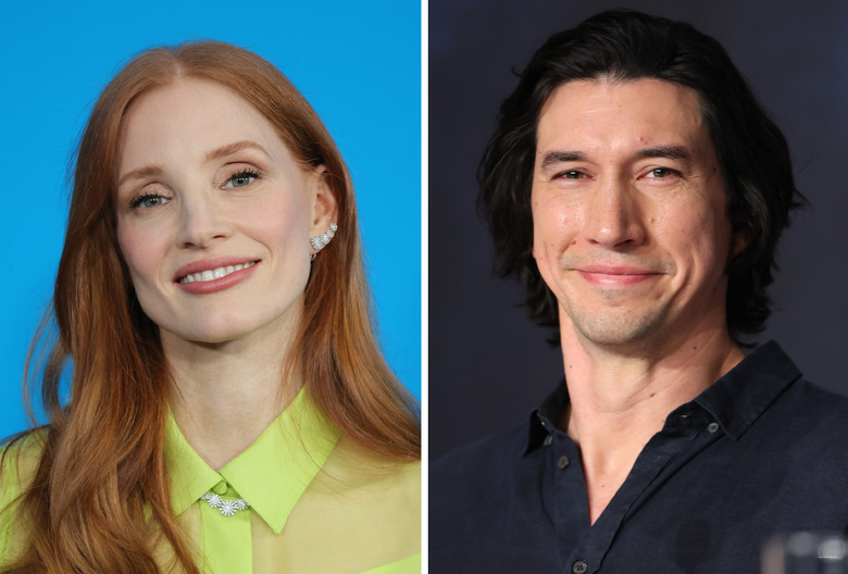 Jessica Chastain and Adam Driver to Star in Apple TV Show 'The Dealer'