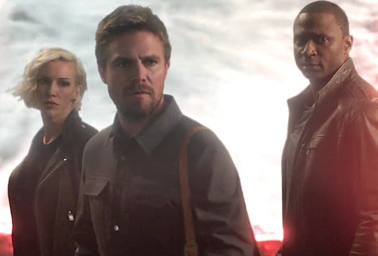 Arrow Earth Two Destroyed