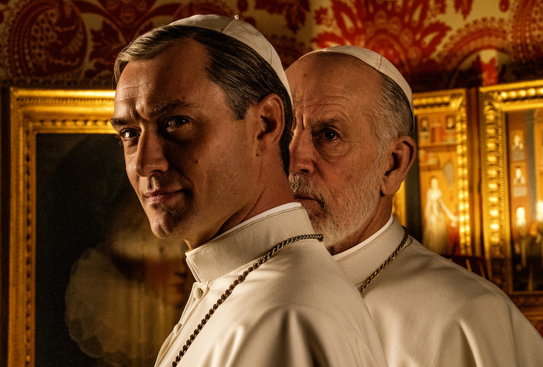 The New Pope Jude Law John Malkovich