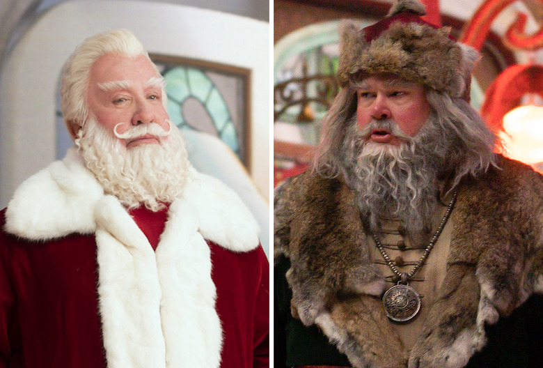 Tim Allen and Eric Stonestreet in The Santa Clauses Season 2