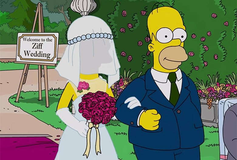 The Simpsons Wedding Video