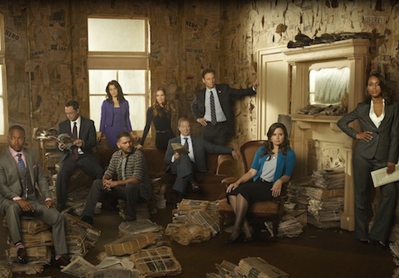 SCOTT FOLEY, COLUMBUS SHORT, JOSHUA MALINA, BELLAMY YOUNG, GUILLERMO DIAZ, DARBY STANCHFIELD, JEFF PERRY, TONY GOLDWYN, KATIE LOWES, KERRY WASHINGTON