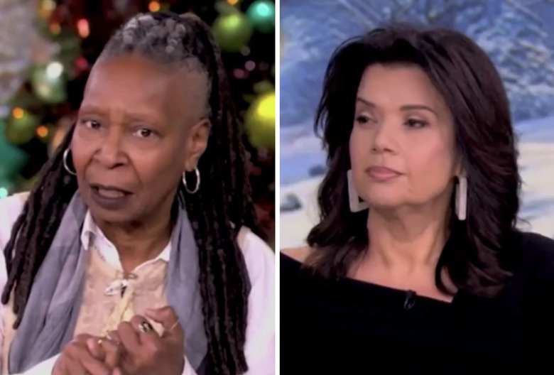 Whoopi Goldberg and Ana Navarro on The View