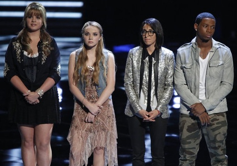 The Voice - Season 4 Top 12 Results