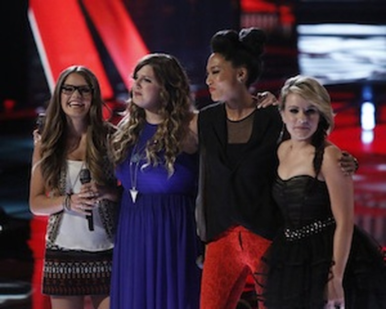 The Voice - Season 4 Results Team Adam